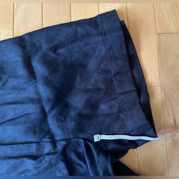 INC International Concepts vintage dark blue linen shorts - Picture 6 of 7